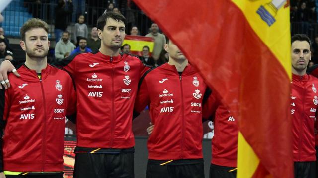 Una imagen de los Hispanos antes de un partido.