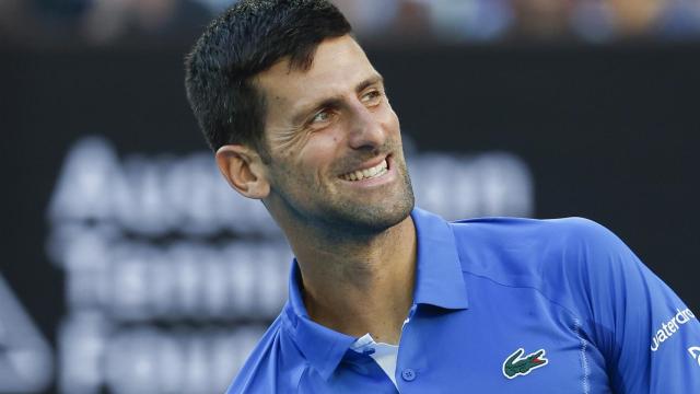 Novak Djokovic, en Melbourne