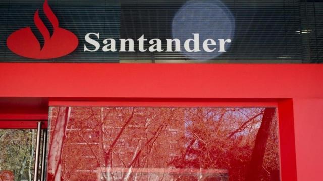 Una oficina de Banco Santander.