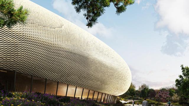 Todas las imágenes del futuro CaixaForum Málaga.