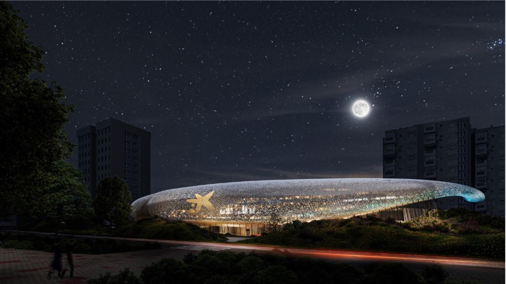 Todas las imágenes del futuro CaixaForum Málaga.