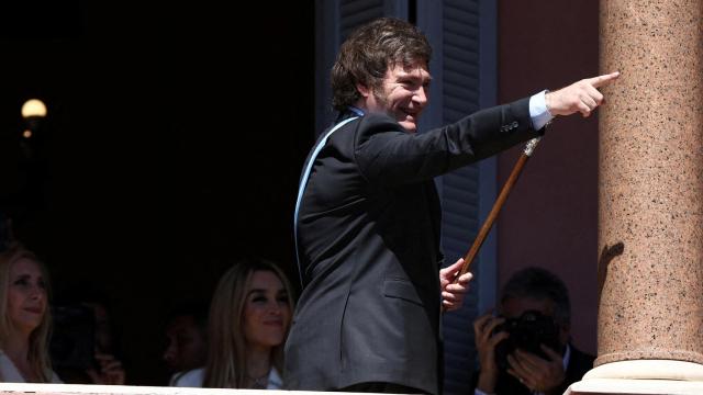 El presidente de Argentina, Javier Milei, el pasado 10 de diciembre.