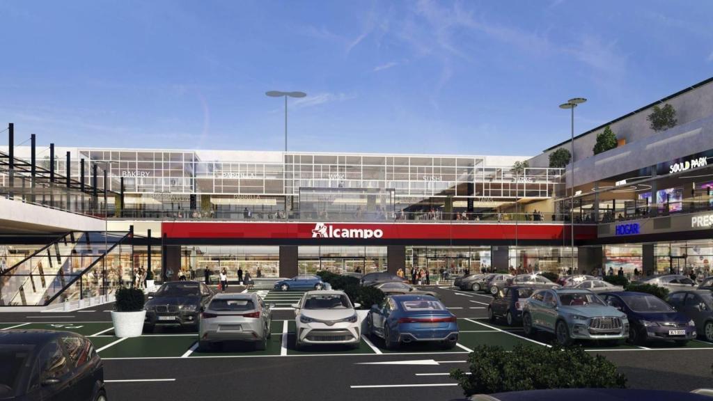 Imagen virtual de instalaciones de Breogán Park.