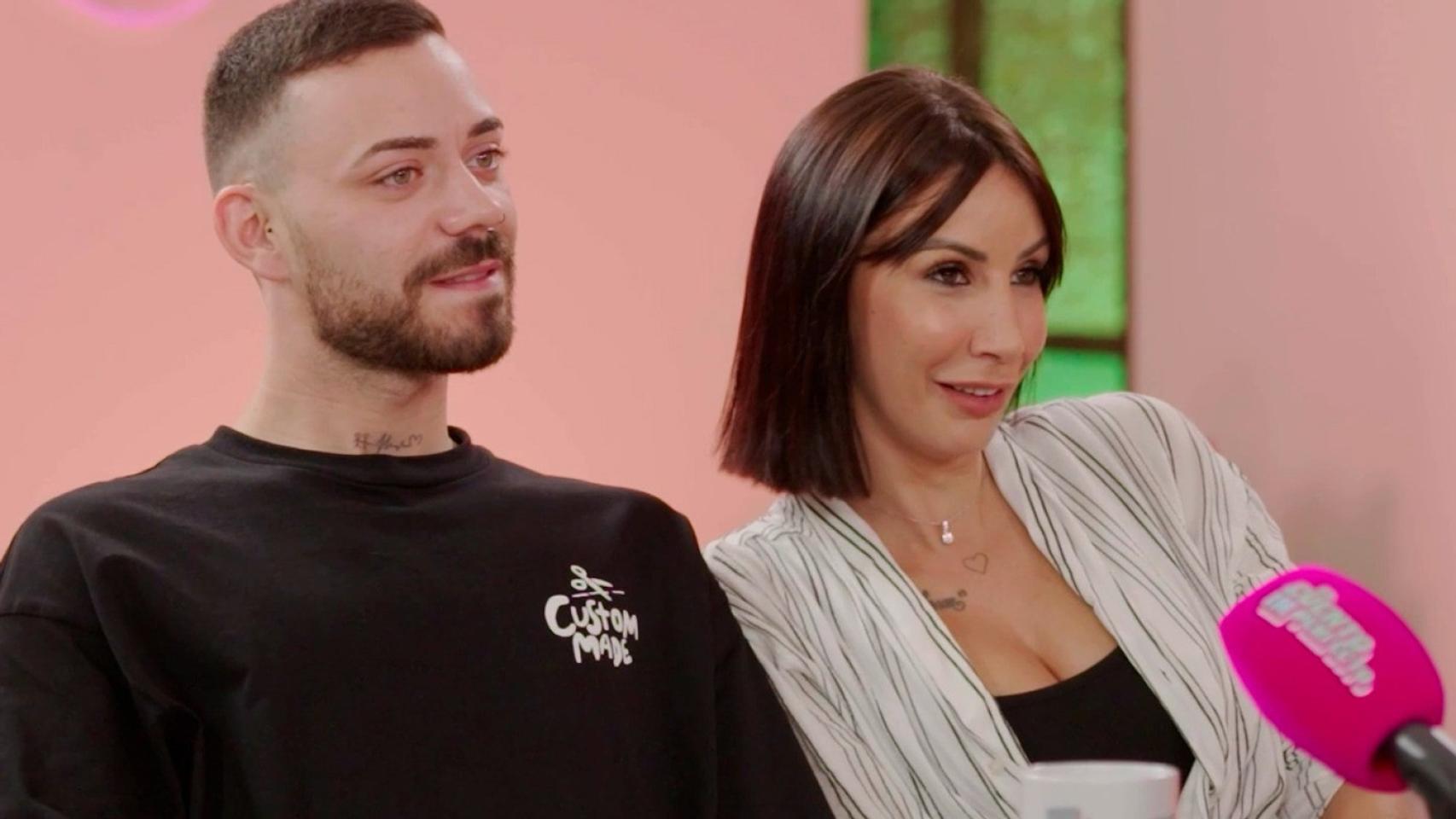 Fani Carbajo de 'La isla de las tentaciones' y su pareja Fran Benito.