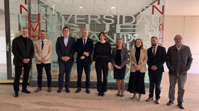 La ministra de Ciencia, Innovación y Universidades, Diana Morant ha visitado esta mañana el campus de San Joan