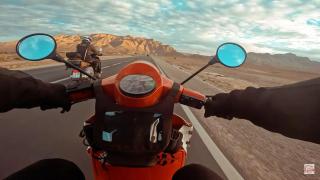 Momento de la travesía por Marruecos.