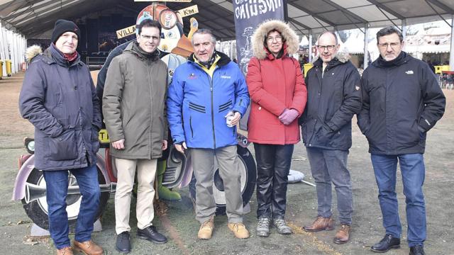 Visita del Grupo Municipal Socialista a Pingüinos