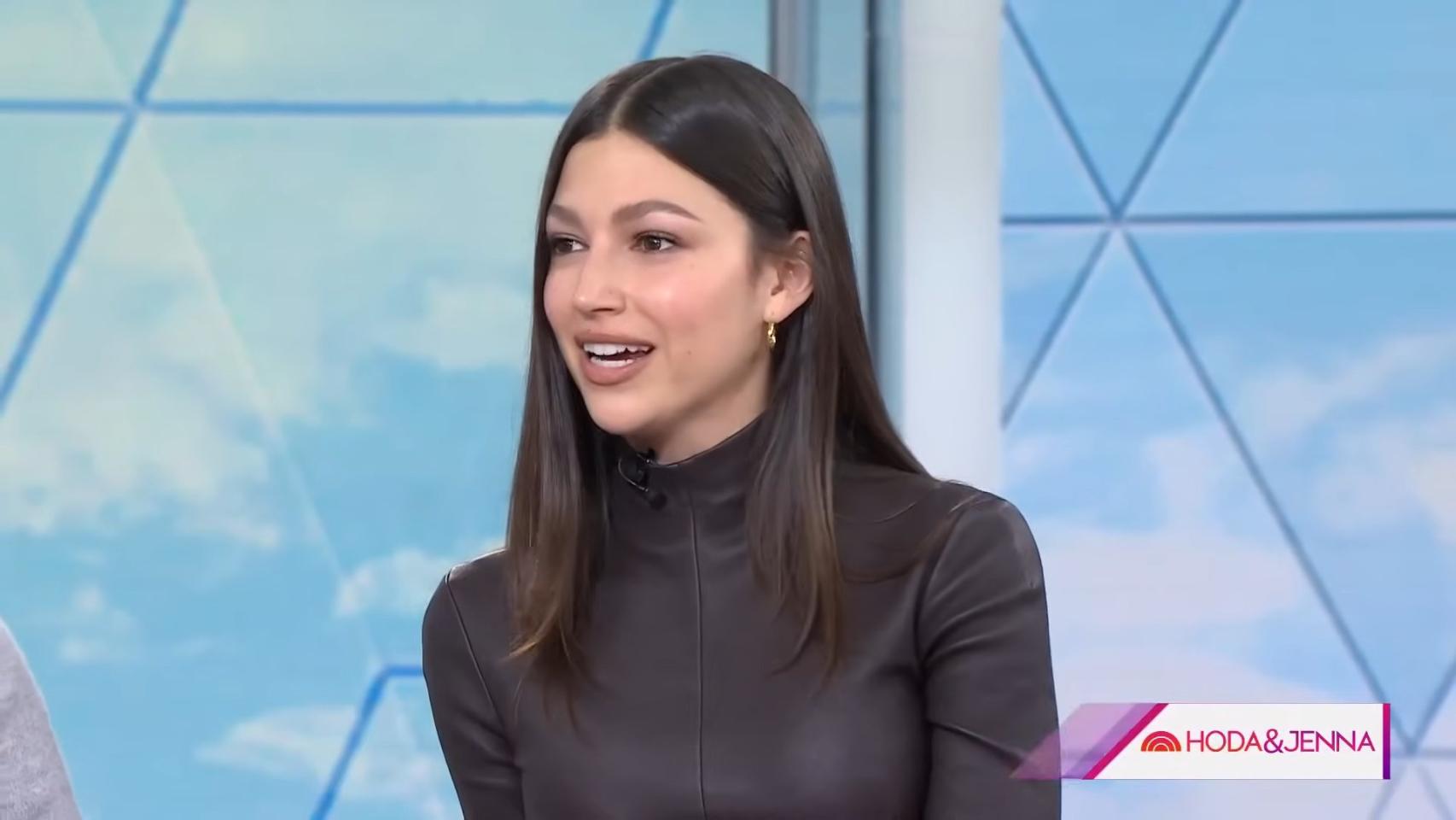 Úrsula Corberó en 'Today with Hoda & Jenna'.