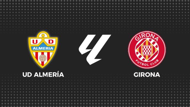 Almería - Girona, fútbol en directo