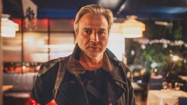 El actor Alberto San Juan en el Círculo de Bellas Artes de Madrid.