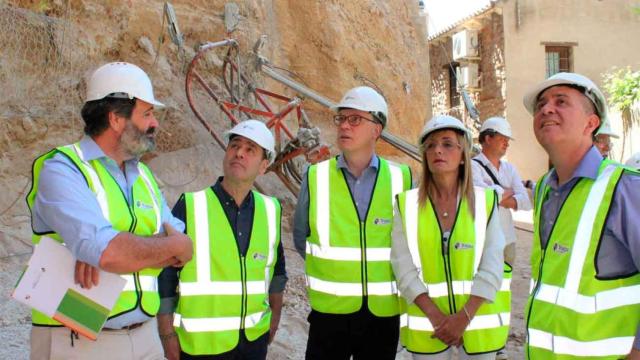 Grupo de trabajadores de Tragsa.