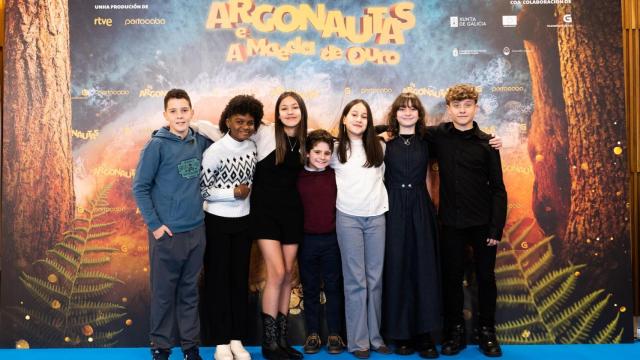 Protagonistas de ‘Os Argonautas e a moeda de Ouro’.