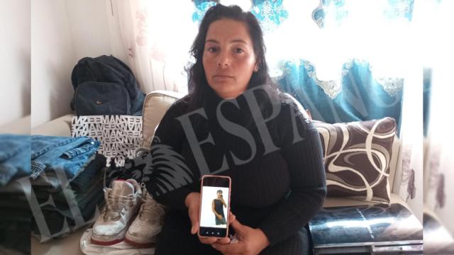 Miglena Petrova, este viernes, en el cuarto de su hijo Ivailo Petrov, de 16 años, desaparecido en el Mar Menor en un naufragio ocurrido la madrugada del Día de Reyes.