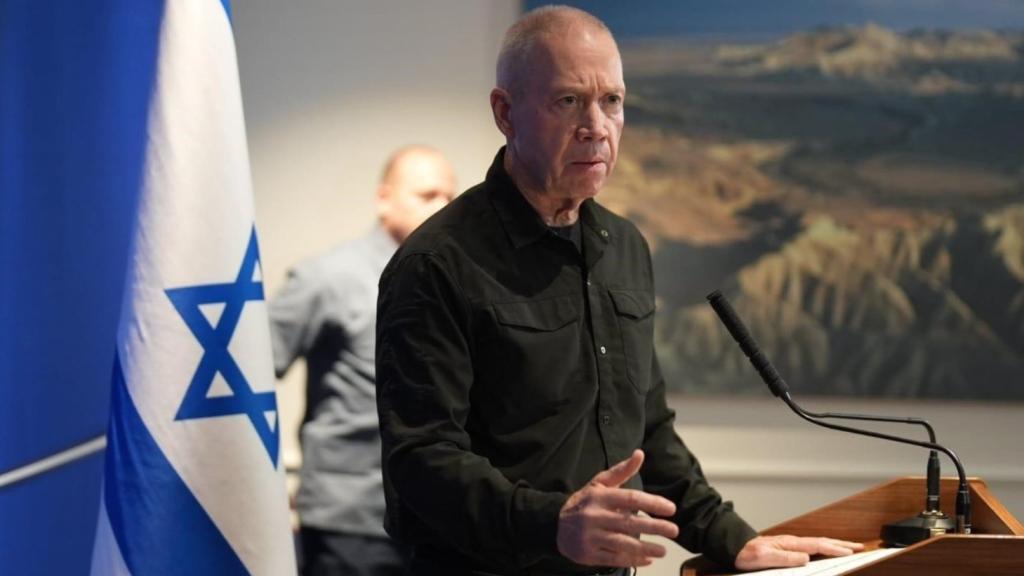 El ministro de Defensa de Israel, Yoav Gallant.