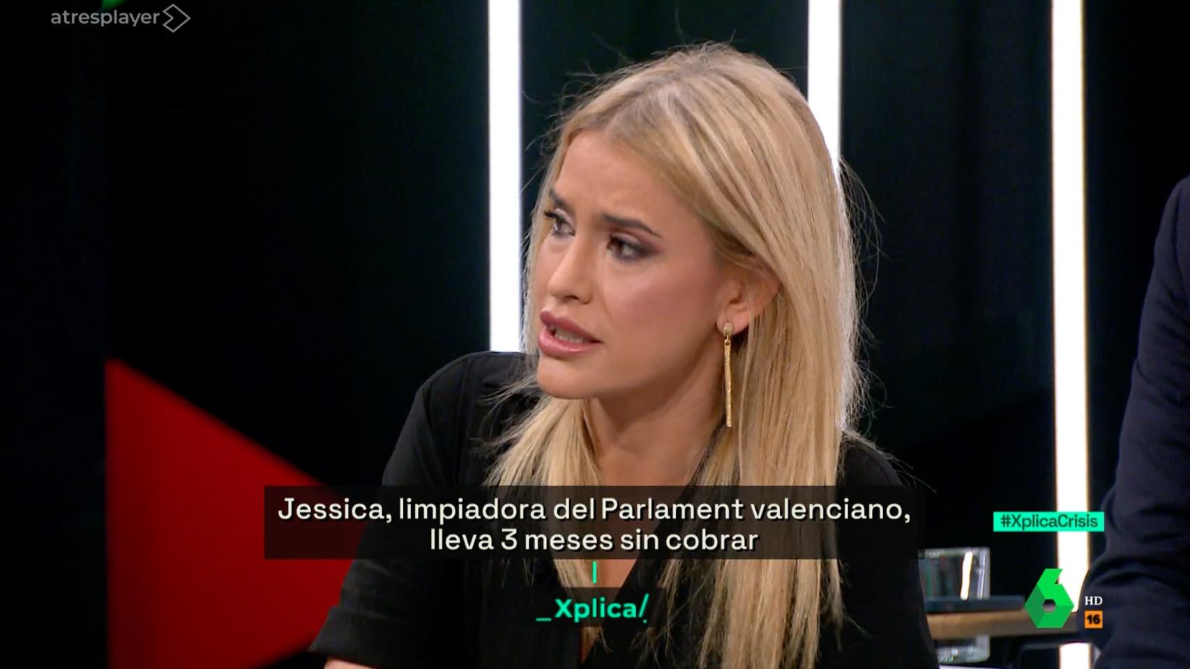 Afra Blanco en 'laSexta Xplica'.