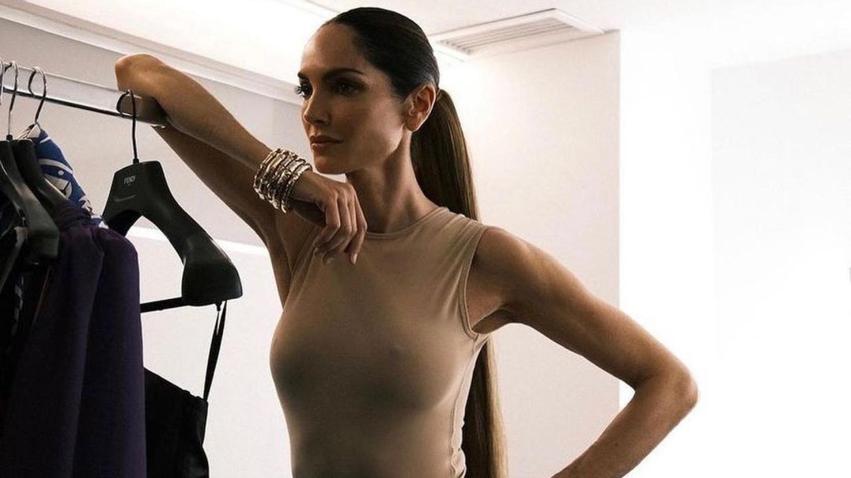 Eugenia Silva en una imagen subida a sus perfiles de redes sociales.