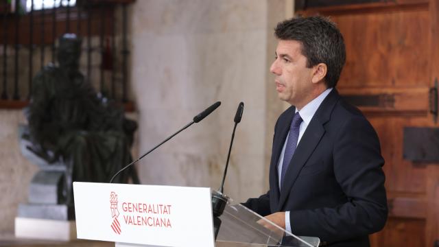 Carlos Mazón, presidente de la Generalitat Valenciana