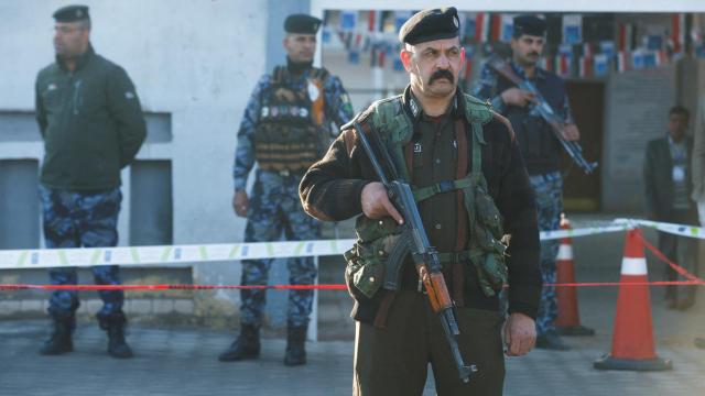 Policía iraquí. Foto de archivo.