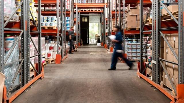 Imagen de archivo de un almacén.