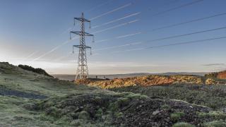 Sistema eléctrico en Escocia.