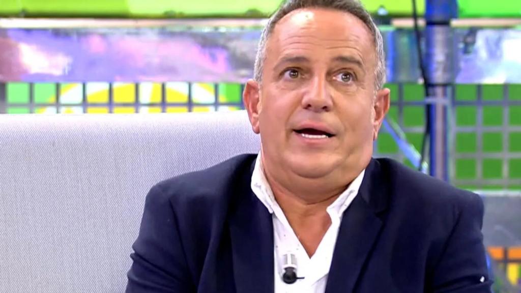 Víctor Sandoval en 'Sálvame'.
