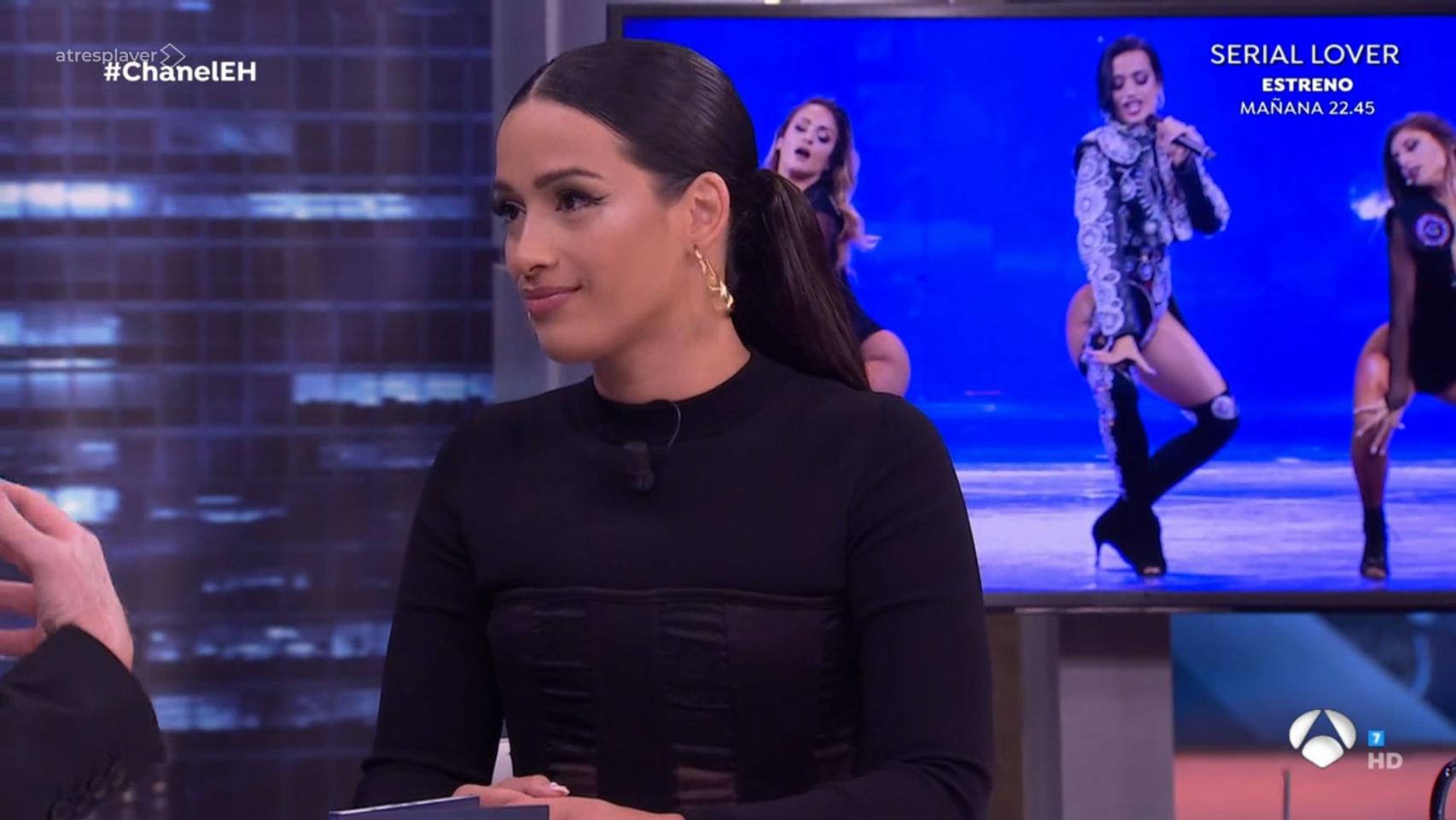 Chanel Terrero  en ‘El Hormiguero’.