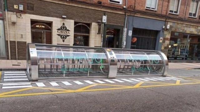 Parkibici en Valladolid
