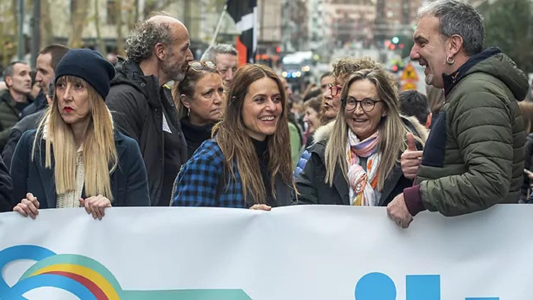BMW Lurauto e Iberia rompen con Itziar Ituño tras acudir a una marcha por la liberación de presos de ETA.