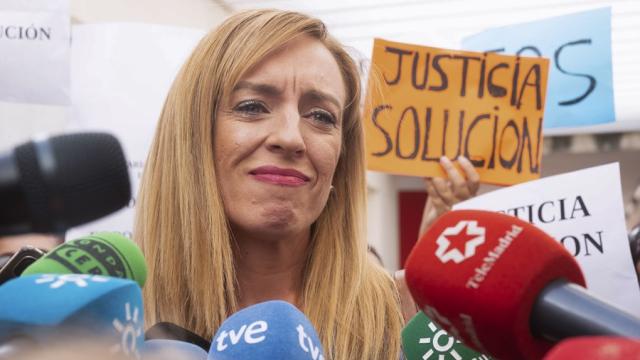 La exalcaldesa de Maracena, Berta Linares, en una imagen de archivo a su entrada en los juzgados.