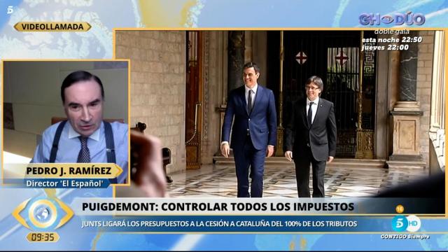 Pedro J. Ramírez este martes en 'La Mirada Crítica'.