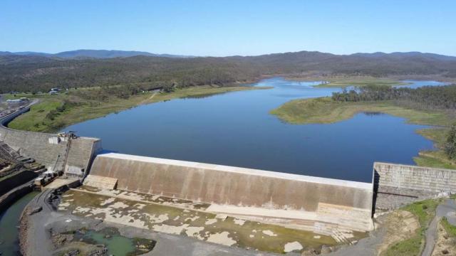 Presa del río Burnett