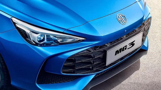 Anticipo del próximo MG3 híbrido que llegará en torno a la primavera.