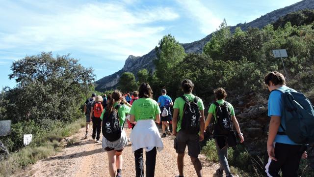 Expedición Cavanilles en su visita a Beniatjar. EE