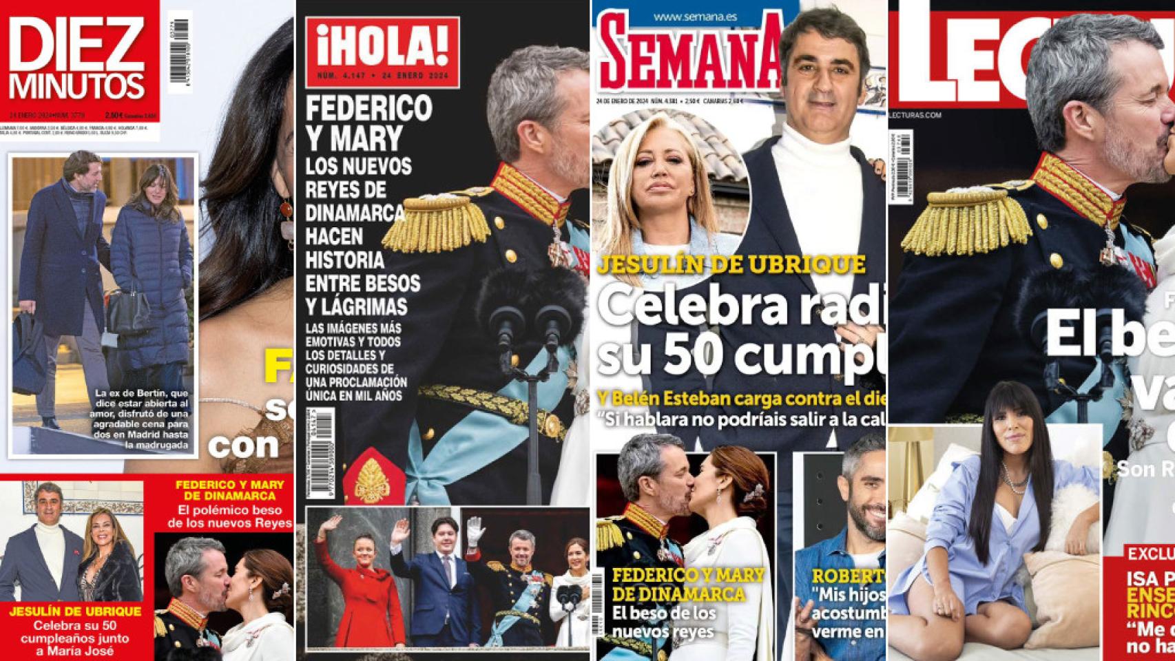 Portadas de revistas.