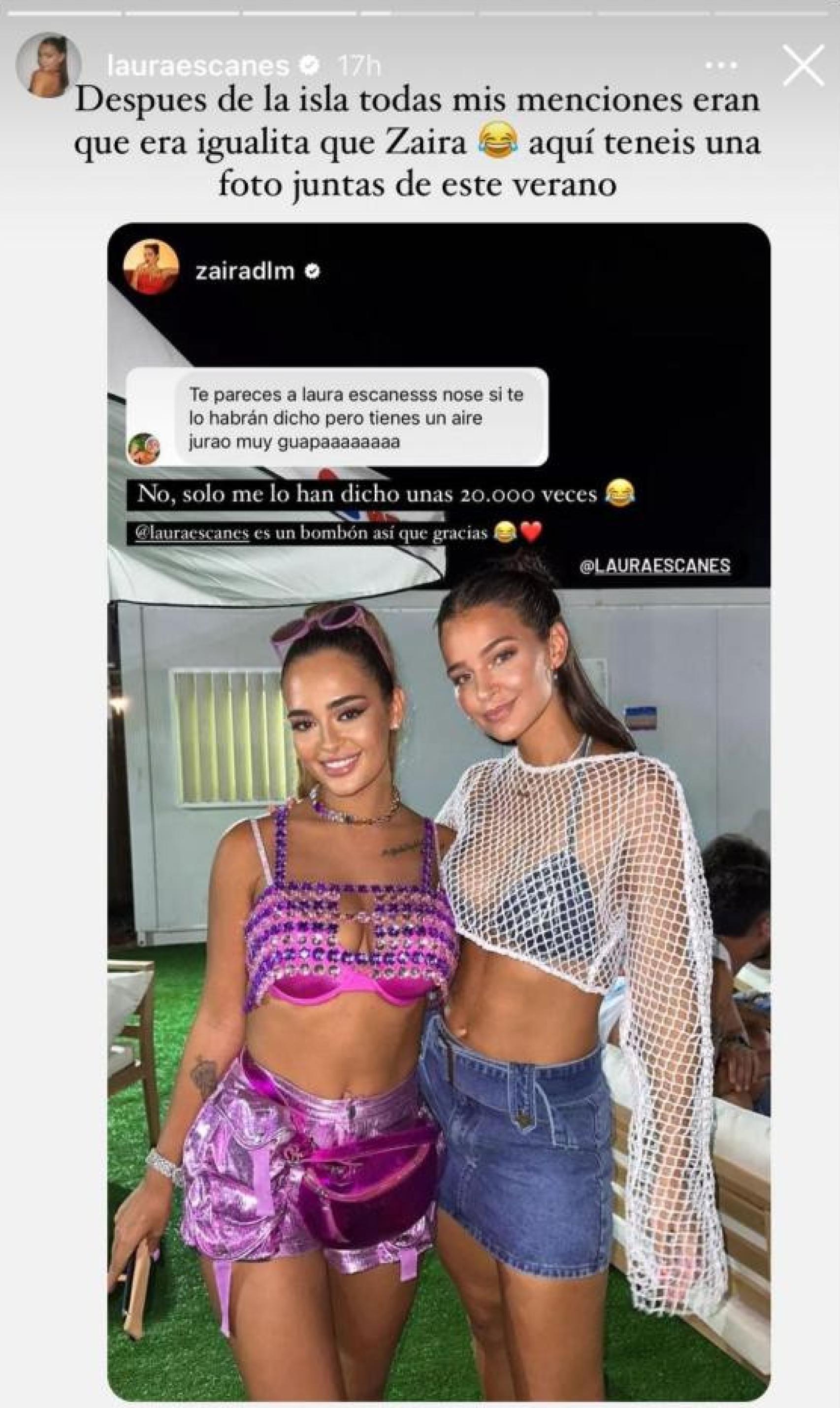 Zaira y Laura Escanes.