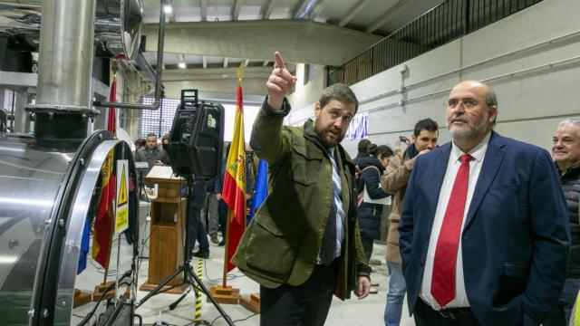 Visita a la empresa Cambium Tech en Los Navalucillos (Toledo). Foto: JCCM.