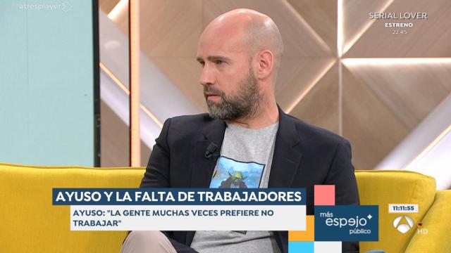 Gonzalo Miró en 'Espejo Público'.