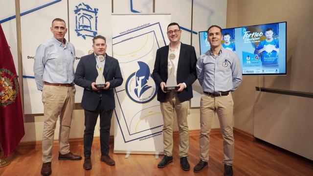 Presentación del torneo de balonmano de la Diputación de Valladolid