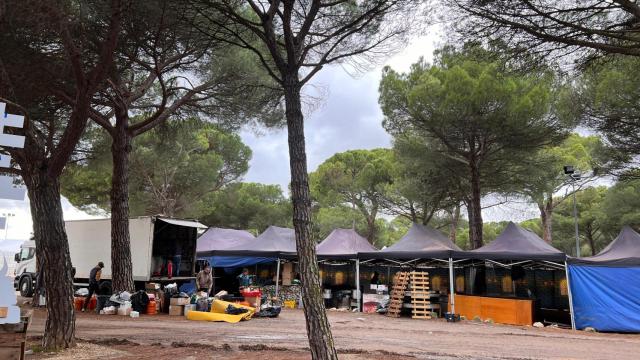 Acampados en Motauros