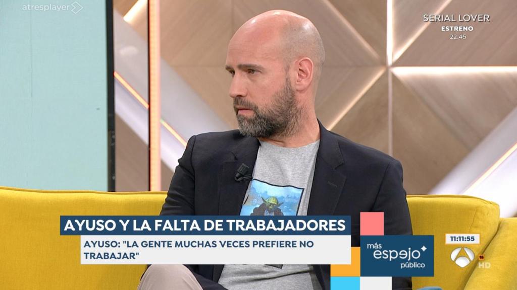 Gonzalo Miró en 'Espejo Público'.