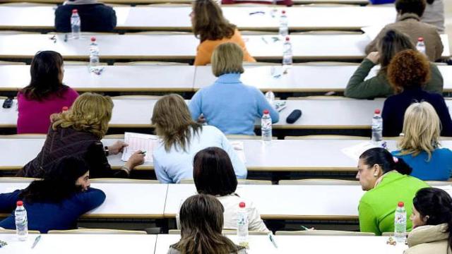 Imagen de archivo de oposiciones.