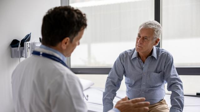 Imagen de archivo de un médico.