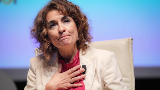 María Jesús Montero, vicepresidente primera y ministra de Hacienda.