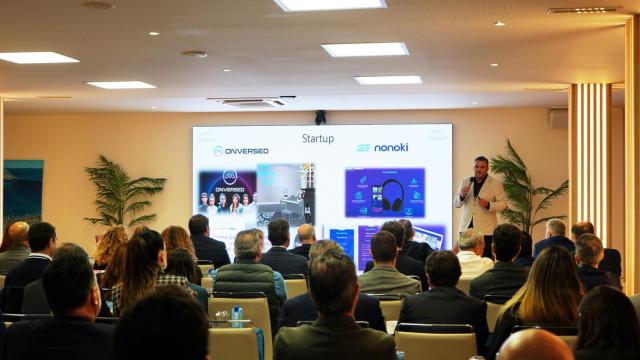 Curro Rodríguez, CEO de Ly Holding Capital, en un momento de la jornada.