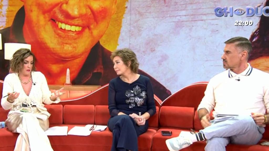 Ana Rosa Quintana y Miguel Ángel Nicolás en 'TardeAR'.