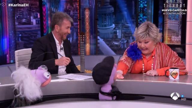 Karina en ‘El Hormiguero’.