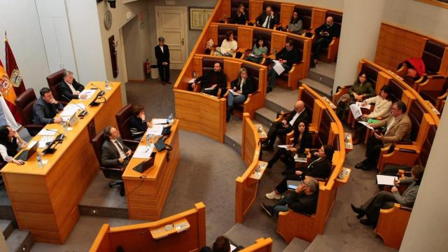 Sesión plenaria celebrada este jueves en A Coruña