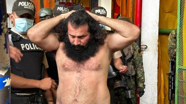 Adolfo Macías, alias 'Fito', líder de Los Choneros.