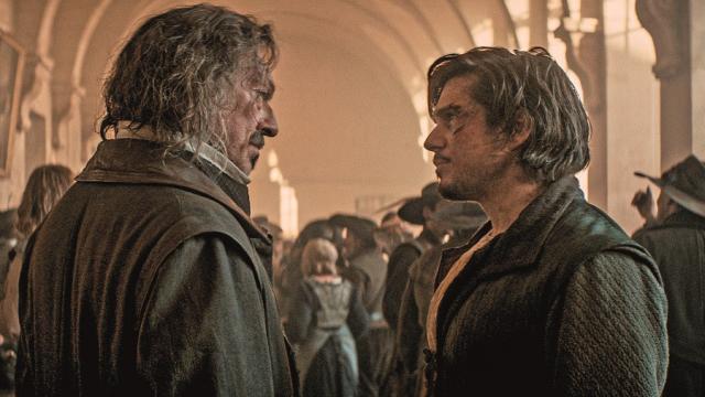 Vincent Cassel y François Civil, en 'Los tres mosqueteros: Milady'