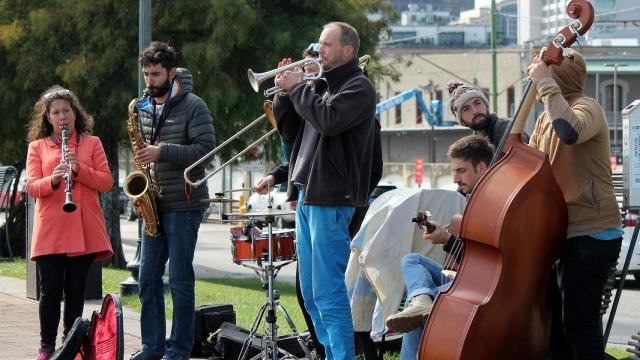 El estilo del jazz es una forma de vida en Nueva Orleáns.